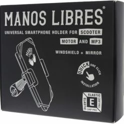 Beste Verkoop ? MANOS LIBRES - MODEL E PRO | TELEFOONHOUDER SCOOTER, MOTOR, FIETS | WINDSCHERM | UNIVERSEEL | ZWART | PIAGGO | VESPA | ZIP ? -Kastoes winkel 550x536 10