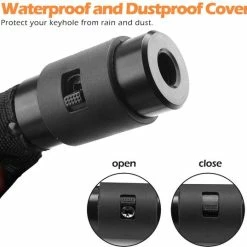 Begroting ❤️ LitaLife Fietsslot Met Sleutel, 6 Mm Dik 100 Cm Lange Stalen Ketting Fietsslot Sleutelgat Met Waterdichte Hoes, 2 Koperen Sleutels Inbegrepen ? -Kastoes winkel 550x537 1