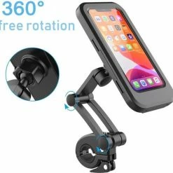 Beste Verkoop ? Merkloos Telefoonhouder Fiets -Waterdichte Fietshouder Voor Alle Telefoons Van 4 Tot 6.7 Inch – Waterproof En Dustproof Bike Mount Holder – Fiets Stuur Houder Voor Onder Andere IPHONE 12(met Magneet）/Samsung Galaxy ? -Kastoes winkel 550x537 3