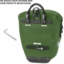 Beste Verkoop ✨ Dutch Mountains Enkele Fietstas | Sterke En 100% Waterdichte Fietstas En Schoudertas In 1 | 24 Liter | Groen ? 21 Beste Verkoop ✨ Dutch Mountains Enkele Fietstas | Sterke En 100% Waterdichte Fietstas En Schoudertas In 1 | 24 Liter | Groen ? -Kastoes winkel 550x538 7