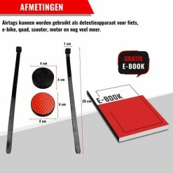 Top 10 ? Fubzz Airtag Bike Mount Compatibel Met Apple AirTag Fietsmontage Reflector Antidiefstal Tracering Zwart Montagegereedschap Fiets AppleAirtag AirTag Fiets ⭐ -Kastoes winkel 550x539