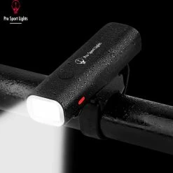 Korting ? Pro Sport Lights Fietsverlichting LED Micro USB Oplaadbaar - Voorlicht - 400 Lumen ? -Kastoes winkel 550x539 4