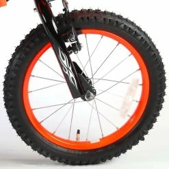 Goedkoopste ? Volare Motorbike Kinderfiets - Jongens - 16 Inch - Oranje - 95% Afgemonteerd ? -Kastoes winkel 550x544 10