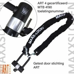 Coupon ? Maxx-Locks Tirau Scooterslot / Motorslot ART 4 Kettingslot + Loop - 120cm ? -Kastoes winkel 550x545 10
