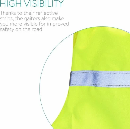 Uitgang ? Navaris Overschoenen - 1 Paar Uniseks Schoenovertrekken - Waterdicht & Reflecterend - Beschermt Tegen Regen En Vuil - Verschillende Maten ❤️ 3 Uitgang ? Navaris Overschoenen - 1 Paar Uniseks Schoenovertrekken - Waterdicht & Reflecterend - Beschermt Tegen Regen En Vuil - Verschillende Maten ❤️ - Afbeelding 3