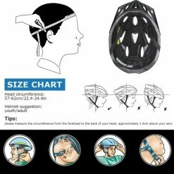 Beste deal ⭐ VFLY Fietshelm-Helmet Scooter-Elektrische Fiets-skateboard-Heren/Dames -54-62cm- Zwart Rood ? 13 Beste deal ⭐ VFLY Fietshelm-Helmet Scooter-Elektrische Fiets-skateboard-Heren/Dames -54-62cm- Zwart Rood ? -Kastoes winkel 550x547 1
