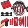 Goedkoopste ? Merkloos Foam Pads Setje - Rood - Fietshelm Inleg Bescherming - Klittenband + Lijm - Inner Padding Voor Helm - 27-delige Set ? -Kastoes winkel 550x547 15