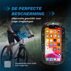 Beste Verkoop ? Premium Commerce Telefoonhouder Fiets Waterdicht - Smartphone Houder - GSM Houder - Universeel - Incl. Opbergvak! ✔️ -Kastoes winkel 550x549 1