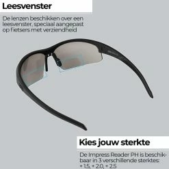 Aanbiedingen ? BBB Cycling Impress Reader PH Fietsbril - Wielrenbril Op Sterkte - Meekleurende Lens - Leesgedeelte +2.5 - Mat Zwart - BSG-59PH ✨ -Kastoes winkel 550x549 14