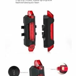 Kopen ? Eforyou Oplaadbare USB Fiets Verlichting Zadelpost - Rood ? -Kastoes winkel 550x550 114