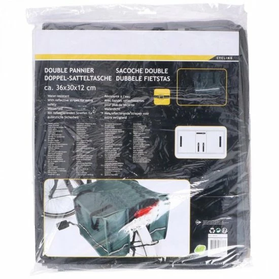 Nieuw ? Dunlop Fietstas - Fietstassen - Dubbele Fietstas - Dubbele Fietstas 26 Liter Fietstas 2-zijdig | 2x 13L = 26 Liter Grijs - ? 2 Nieuw ? Dunlop Fietstas - Fietstassen - Dubbele Fietstas - Dubbele Fietstas 26 Liter Fietstas 2-zijdig | 2x 13L = 26 Liter Grijs - ? - Afbeelding 2