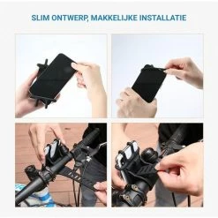 Beste Verkoop ⌛ Merkloos Mobiele Telefoon Houder Voor Op Je Fiets | Geschikt Voor Elk Toestel | Houder Telefoon | Extra Stevig | Smartphone Houder | Stuur Houder | 360 Graden Draaibaar | Motor | Racefiets | Zwart ? -Kastoes winkel 550x550 192
