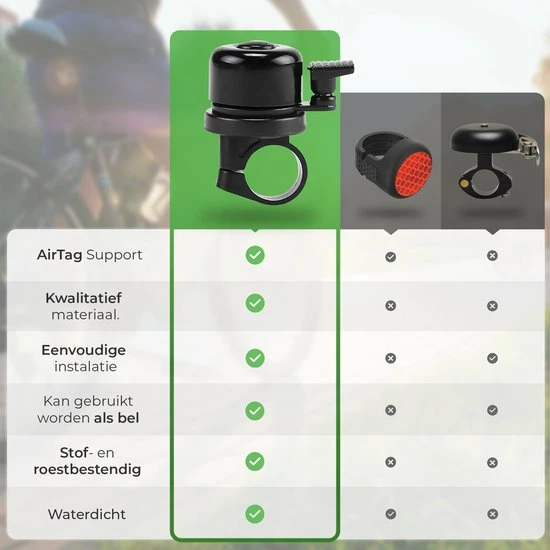 Beste Pirce ✨ Fubzz Airtag Bike Mount/Bel Compatibel Met Apple AirTag Fietsmontage Fietsbel Antidiefstal Tracering Zwart Montagegereedschap Fiets AppleAirtag AirTag Fiets ? 8 Beste Pirce ✨ Fubzz Airtag Bike Mount/Bel Compatibel Met Apple AirTag Fietsmontage Fietsbel Antidiefstal Tracering Zwart Montagegereedschap Fiets AppleAirtag AirTag Fiets ? - Afbeelding 8