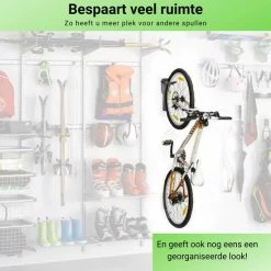 Aanbiedingen ? Merkloos Fiets Ophangsysteem -fietshaak- Muurbeugel Fiets- Ophangbeugel Fiets-Fietsbeugel Muur- Geschikt Voor Mountainbikes En Racefietsen- Max 30 Kg- Incl. Montagemateriaal Met Potlood- Geschikt Voor Stevige/gladde Muur ? -Kastoes winkel 550x550 2