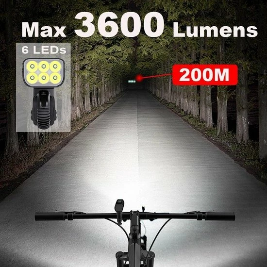 Aanbiedingen ? NA Voorlicht- Fietslamp - Fietsverlichting USB Oplaadbaar - Fietsverlichting Led ⭐ 4 Aanbiedingen ? NA Voorlicht- Fietslamp - Fietsverlichting USB Oplaadbaar - Fietsverlichting Led ⭐ - Afbeelding 4