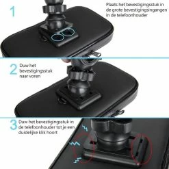 Groothandel ❤️ BTH Telefoonhouder Fiets Universeel Waterdicht 360 Draaibaar - XL ? -Kastoes winkel 550x550 252