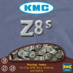 Top 10 ? KMC Z8S - Fietsketting - 6/7/8 Speed - 114 Schakels - Zilver ? -Kastoes winkel 550x550 256