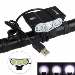 Top 10 ✔️ SolarStorm X3 USB MTB/race LED Koplamp EXTREEM Veel Licht Met 3x CREE T6 LED - USB Aansluiting - (losse Lamp Zonder Voeding) ? -Kastoes winkel 550x550 296