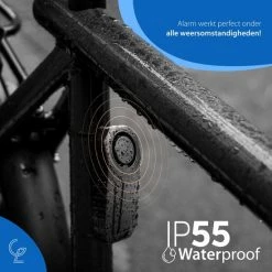 Goedkoop ⭐ Merkloos Fietsalarm Met Afstandsbediening – Waterdicht – Fietsslot - 113dB – SOS Geluid – Geschikt Voor Fiets & E Bike – Alarmsysteem – Scooter Alarm - Zwart ❤️ -Kastoes winkel 550x550 329