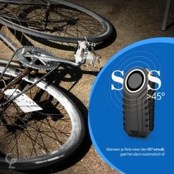 Goedkoop ⭐ Merkloos Fietsalarm Met Afstandsbediening – Waterdicht – Fietsslot - 113dB – SOS Geluid – Geschikt Voor Fiets & E Bike – Alarmsysteem – Scooter Alarm - Zwart ❤️ -Kastoes winkel 550x550 332