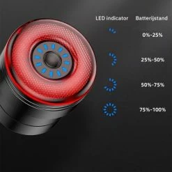 Flash-uitverkoop ? Lightyourbike ® SKYLINE 1.800 & BRAKE - Fietsverlichting USB Oplaadbaar - Fietslamp Voor & Fiets Achterlicht - LED Fietsverlichting Set - 1.800 Lumen - Racefiets & MTB Verlichting ✨ -Kastoes winkel 550x550 381