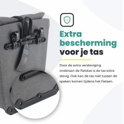 Promo ? Voltano Luxe E-bike Fietstas 28L Grijs Pakaftas Met Laptop Vak 100% Waterdicht - Met Gratis Schouderband ? 21 Promo ? Voltano Luxe E-bike Fietstas 28L Grijs Pakaftas Met Laptop Vak 100% Waterdicht - Met Gratis Schouderband ? -Kastoes winkel 550x550 394