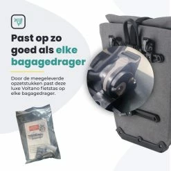 Promo ? Voltano Luxe E-bike Fietstas 28L Grijs Pakaftas Met Laptop Vak 100% Waterdicht - Met Gratis Schouderband ? 26 Promo ? Voltano Luxe E-bike Fietstas 28L Grijs Pakaftas Met Laptop Vak 100% Waterdicht - Met Gratis Schouderband ? -Kastoes winkel 550x550 399