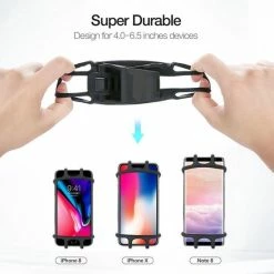 Nieuw ⌛ Case2go - Universele Telefoonhouder Fiets - 4 Tot 6.5 Inch - Grijs ? -Kastoes winkel 550x550 42