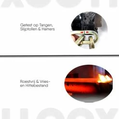 Hete verkoop ⌛ LLOCX.CO LLOCX Insteekslot Van 1 Meter + 2 Sleutels 7mm Roestvrij Staal 1000gr. Aluminium Kettingslot Krasvrij & Scheurvrije Sleeve Rood ✨ -Kastoes winkel 550x550 437