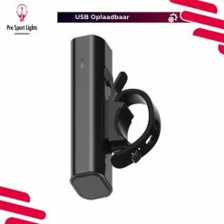Korting ? Pro Sport Lights Fietsverlichting LED Micro USB Oplaadbaar - Voorlicht - 400 Lumen ? -Kastoes winkel 550x550 446