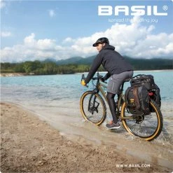 Begroting ✨ Basil Miles Tarpaulin Fietsrugzak - Enkele Fietstas - Zwart - 17 Liter ? -Kastoes winkel 550x550 451