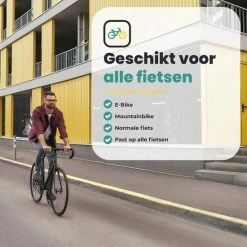 Flash-uitverkoop ✔️ Voltano Draadloze Fietscomputer 2.1 Inch – Zwart – 21 Functies – Waterdicht ? -Kastoes winkel 550x550 476