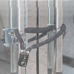 Uitgang ? PIXMY Video & Photo PIXMY - 2-in-1 Fietsslot 80cm Met Alarm - Fietsslot Ketting Cijferslot Kettingslot - Fietsalarm 110db - Scooteralarm Scooterslot ? -Kastoes winkel 550x550 505