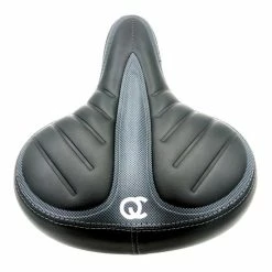 Kopen ? FlinQ Fietszadel - Unisex Gelzadel - Zwart - 26 X 23 Cm ? -Kastoes winkel 550x550 575