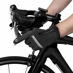 Beste deal ⌛ Wheel Up Fiets Handschoenen | MTB Handschoenen | Wielren Handschoenen | Winter | Lang | Zwart ? -Kastoes winkel 550x550 598