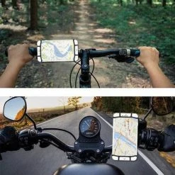 Gloednieuw ? Opline Telefoonhouder Fiets B2 | Stevige Fietshouder Telefoon | Schokbestenndige Telefoon Houder Voor Smartphones Scooter | Geschikt Voor: IPhone 7 / 8 / SE 2020| Fietshouder | FIets Telefoon Houder | Steun | Houder Fiets Telefoon | Fietstas ✨ -Kastoes winkel 550x550 599