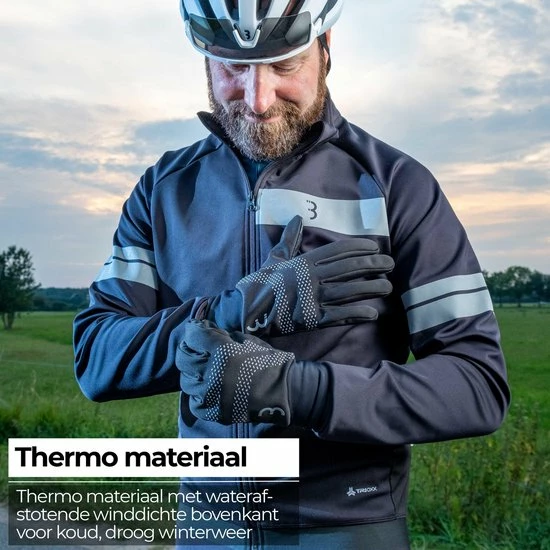 Nieuw ? BBB Cycling RaceShield WB 2.0 Fietshandschoenen Winter - Fiets Handschoenen Touchscreen - Winddicht - Zwart - Maat S ? 5 Nieuw ? BBB Cycling RaceShield WB 2.0 Fietshandschoenen Winter - Fiets Handschoenen Touchscreen - Winddicht - Zwart - Maat S ? - Afbeelding 5