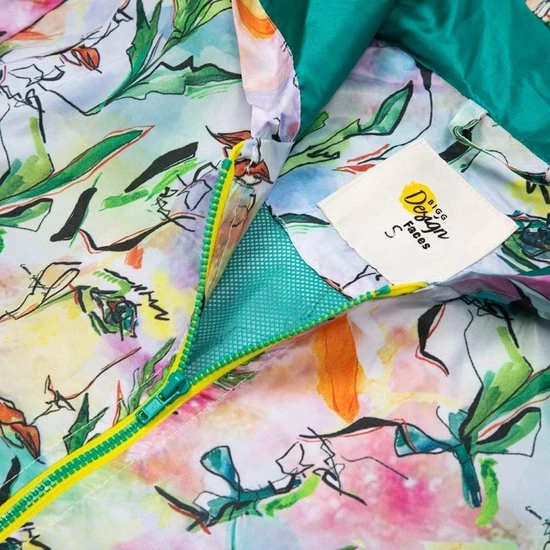 Beste Pirce ? BiggDesign Faces - Dames Regenjas Waterdicht - Regenpak - Maat M ? 3 Beste Pirce ? BiggDesign Faces - Dames Regenjas Waterdicht - Regenpak - Maat M ? - Afbeelding 3