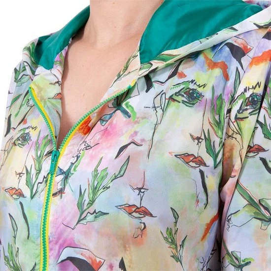 Beste Pirce ? BiggDesign Faces - Dames Regenjas Waterdicht - Regenpak - Maat M ? 13 Beste Pirce ? BiggDesign Faces - Dames Regenjas Waterdicht - Regenpak - Maat M ? - Afbeelding 13