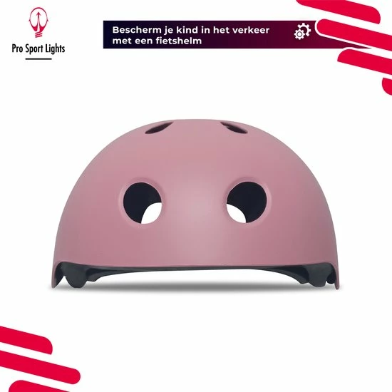 Goedkoop ? Kinderfietshelm Pro Sport Lights - Skate Fietshelm Voor Kinderen - Matt Roze Pink - Kinderhelm 53 - 60 Cm ? 4 Goedkoop ? Kinderfietshelm Pro Sport Lights - Skate Fietshelm Voor Kinderen - Matt Roze Pink - Kinderhelm 53 - 60 Cm ? - Afbeelding 4