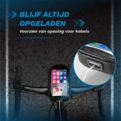 Beste Verkoop ? Premium Commerce Telefoonhouder Fiets Waterdicht - Smartphone Houder - GSM Houder - Universeel - Incl. Opbergvak! ✔️ -Kastoes winkel 550x550 68