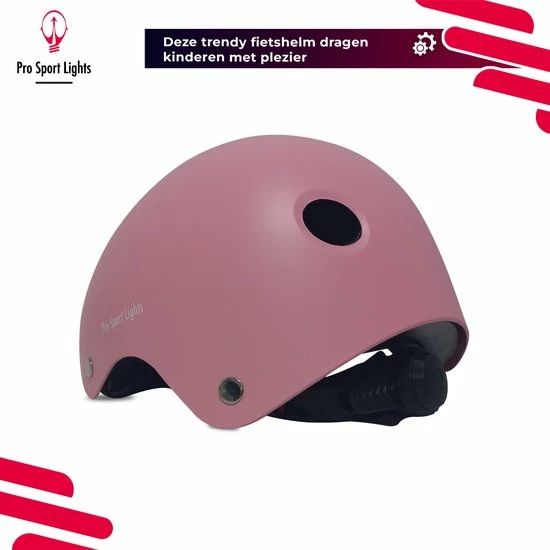 Goedkoop ? Kinderfietshelm Pro Sport Lights - Skate Fietshelm Voor Kinderen - Matt Roze Pink - Kinderhelm 53 - 60 Cm ? 10 Goedkoop ? Kinderfietshelm Pro Sport Lights - Skate Fietshelm Voor Kinderen - Matt Roze Pink - Kinderhelm 53 - 60 Cm ? - Afbeelding 10