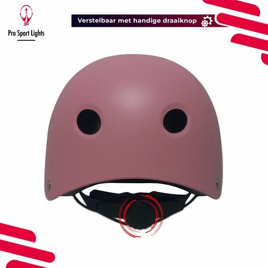 Goedkoop ? Kinderfietshelm Pro Sport Lights - Skate Fietshelm Voor Kinderen - Matt Roze Pink - Kinderhelm 53 - 60 Cm ? 12 Goedkoop ? Kinderfietshelm Pro Sport Lights - Skate Fietshelm Voor Kinderen - Matt Roze Pink - Kinderhelm 53 - 60 Cm ? - Afbeelding 12