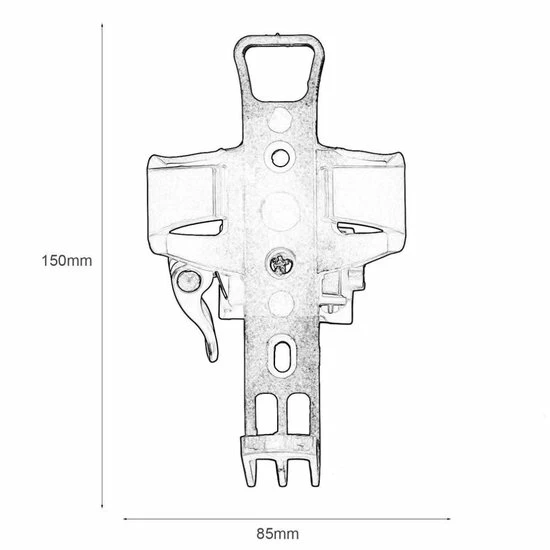 Korting ? WiseGoods - Premium Fiets Bidonhouder - Drinkfleshouder - Drinkbushouder - Fiets / Racefiets / Mountainbike - Zwart ? 2 Korting ? WiseGoods - Premium Fiets Bidonhouder - Drinkfleshouder - Drinkbushouder - Fiets / Racefiets / Mountainbike - Zwart ? - Afbeelding 2