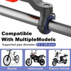 Coupon ✨ Opline LB-543 Telefoonhouder Fiets, Motor & Scooter - Universeel - Fiets Standaard Houder ❤️ -Kastoes winkel 550x550 74