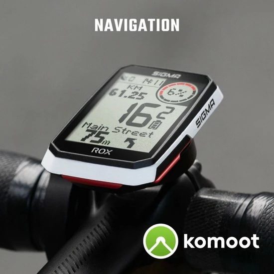 Uitgang ? Sigma Sport Sigma ROX 4.0 GPS Fietscomputer - Wit - Incl. Standaard Stuurhouder + USB-C Oplaadkabel ✔️ 5 Uitgang ? Sigma Sport Sigma ROX 4.0 GPS Fietscomputer - Wit - Incl. Standaard Stuurhouder + USB-C Oplaadkabel ✔️ - Afbeelding 5
