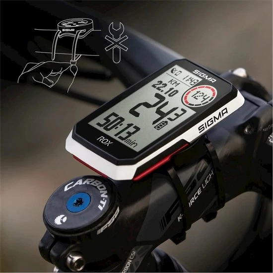 Uitgang ? Sigma Sport Sigma ROX 4.0 GPS Fietscomputer - Wit - Incl. Standaard Stuurhouder + USB-C Oplaadkabel ✔️ 10 Uitgang ? Sigma Sport Sigma ROX 4.0 GPS Fietscomputer - Wit - Incl. Standaard Stuurhouder + USB-C Oplaadkabel ✔️ - Afbeelding 10