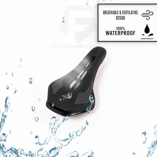 Top 10 ? Voltano MTB Mountainbike Fietszadel Unisex Zwart Met Uitsparing - 100% Waterdicht ? 2 Top 10 ? Voltano MTB Mountainbike Fietszadel Unisex Zwart Met Uitsparing - 100% Waterdicht ? - Afbeelding 2