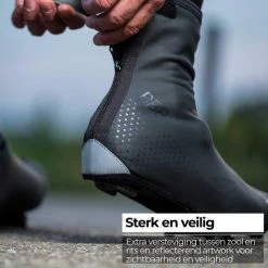 Beste deal ❤️ BBB Cycling WaterFlex 3.0 Overschoenen Fiets - Racefiets En Mountainbike Overschoen - Waterbestendig - Zwart - Maat 47/48 ❤️ -Kastoes winkel 550x550 84