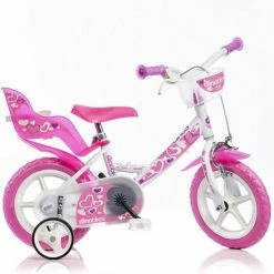 Goedkoop ✨ Dino 124rln-05lh Little Heart - Kinderfiets ⌛